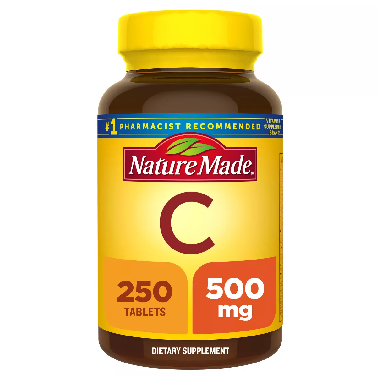 Nature Made Vitamin C 500mg Tablets - 250ct
