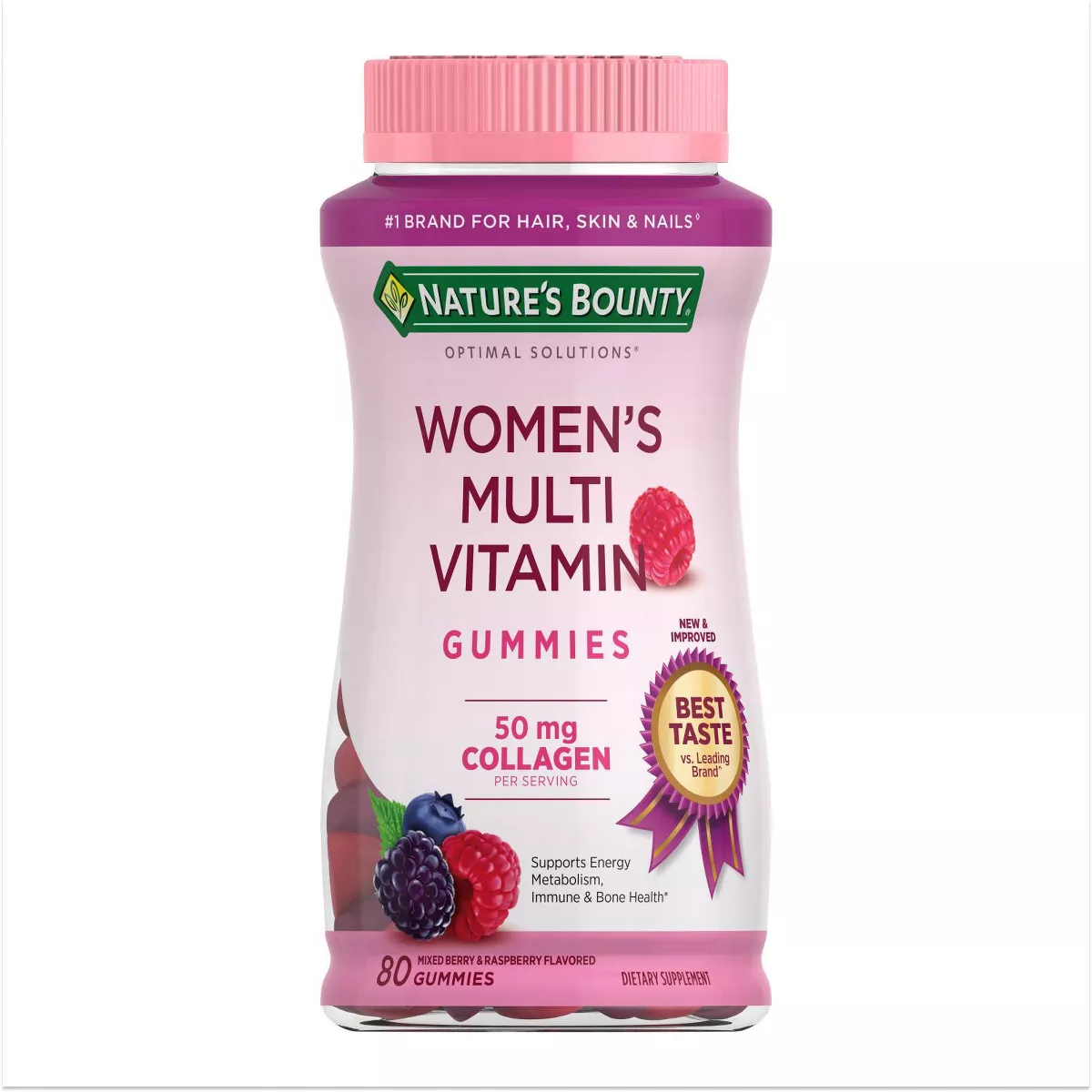 Nature's Bounty Women's Multivitamin Gummies - Mixed Berry - 80ct