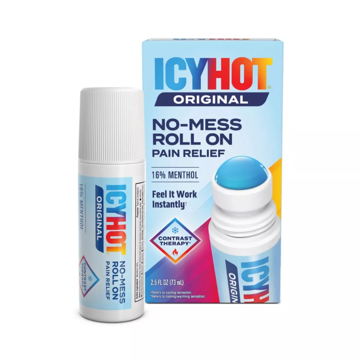Icy Hot Pain Relief Balm No Mess Applicator - 2.5 fl oz